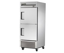 True TS-23F-2 Stainless Steel Reach-In Freezer - Two Half Door - 23 Cu. Ft.