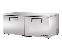 True TUC-60F-ADA Undercounter Freezer - Two Door - 15.5 Cu. Ft.