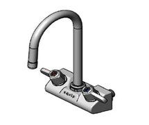 Equip by T&S 5F-4WLX05 4" Wall-Mount Faucet with Swivel Gooseneck Nozzle