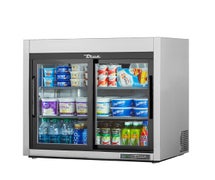 True TSD-9G-LD Reach-In Countertop Refrigerator - Two Door - 8.2 Cu. Ft.