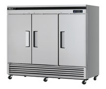 Turbo Air TSF-72SD-N Super Deluxe Reach In Freezer - 3 Solid Doors, 63.8 Cu. Ft.