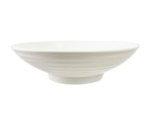 10 Strawberry Street WTR-RIDGPHOBWL Whittier Bowls Ribbed Footed Pho Bowl, 10.25", 36 Oz.