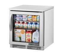 True TUC-24G-HC-FGD01 Undercounter Refrigerator, (1) Right Hinged Glass Door