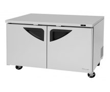 Turbo Air TUF-48SD Deluxe Undercounter Freezer 2 Doors, 12 Cu. Ft. Capacity