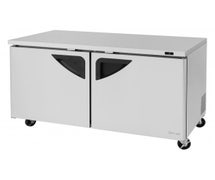 Turbo Air TUF-60SD Deluxe Undercounter Freezer - 2 Doors, 16 Cu. Ft., 1/2 HP