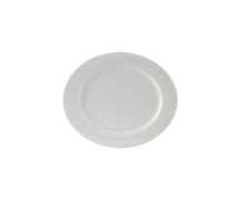 Tuxton China ALA-062 Plate 6-1/4", Porcelain White RE, 12/CS