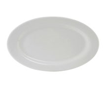 Tuxton China ALH-160 Oval Platter 16-1/8", Porcelain White RE