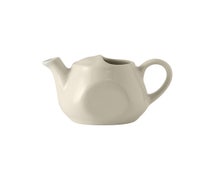 Tuxton China BET-1001 Tea Pot Lidless 10oz, Eggshell