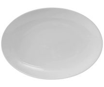 Tuxton China VPH-114 Platter 11-1/2", Porcelain White Coupe