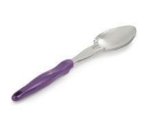 Vollrath 6414080 Ergo Grip Heavy Duty Spoon, Purple Nylon Ergonomic Handle, 12/CS