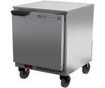 Beverage Air UCR20HC Undercounter Refrigerator, 20" W, 2.28 Cu. Ft., Anodized Aluminum Interior