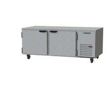 Beverage Air UCR67A Undercounter Refrigerator - 2 Solid Doors, 67"W, 19.21 Cu. Ft. Capacity