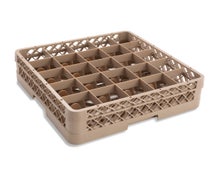 Vollrath TR6B Traex 25-Compartment Glass Rack with One Extender, Beige