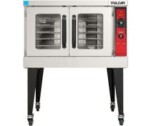 Vulcan VC5GD LP Gas Convection Oven, Single Deck with Casters