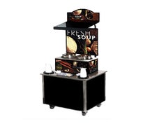 Vollrath 3702802 Cayenne Soup Kiosk-Free Standing Merchandiser