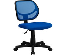 Low Back Blue Mesh Swivel Task Chair