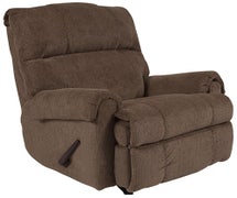 Flash Furniture Contemporary Kelly Bark Super Soft Microfiber Rocker Recliner