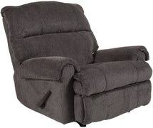 Flash Furniture Contemporary Kelly Gray Super Soft Microfiber Rocker Recliner