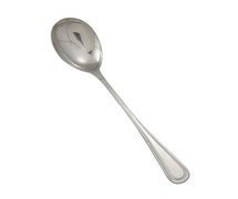 Winco 0030-23 Shangarila Solid Serving Spoon, 18/8 Extra Heavyweight