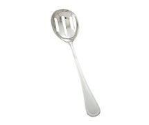 Winco 0030-24 Shangarila Banquet Slotted Spoon, 18/8 Extra Heavyweight