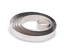 Paderno World Cuisine A4753106 Pastry Ring, Mousse, S/S, DIA 2 3/8" x H 1 3/4"