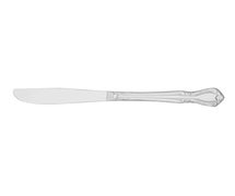 Walco 91451 Illustra European Dinner Knife, 9-1/4", Traditional Fiddleback Design