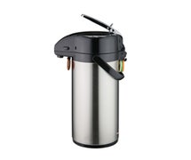 Winco APSK-730 3L S/S Lined Airpot w/Lever Top, S/S Body