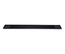 Winco BM-327K Bar Mat, 27" x 3-1/4", Black