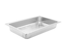 Winco C-WPF Stainless Steel Water Pan, Full Size, Flat Edge