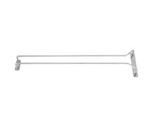 Winco GHC-16 Wire Glass Hanger, Single Channel, 16", Chrome Plated