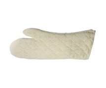 Winco OMT-17 17" Oven Mitt, Terry w/Silicone Lining