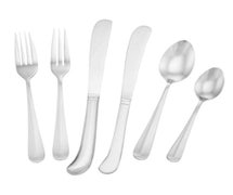 Walco 51B05 Royal Bristol Place Setting, 5 Pieces, Stainless Steel