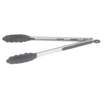 Winco UTS-12K Utility Tongs, 12", Silicone Tips & Grip