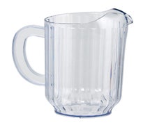 Winco WPS-60 - Clear Plastic Water Pitchers - 60 oz. Capacity - 4/Pack