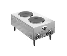 Wells H-70 Electric Countertop Hotplate, Two Burners