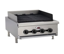 Wells HDCB-3630G-LP LP Gas Countertop Charbroiler, 36"W