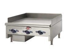 Wells HDTG-2430G-LP LP Gas Countertop Griddle, 24"W