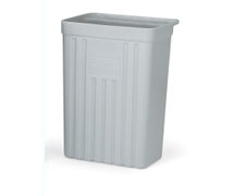 Vollrath 9728820 Refuse Bin for Bussing and Utility Carts, Gray