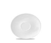 Churchill China WH  BS6 1 White Ultimo Coupe Saucer 6.25", CS of 24/EA
