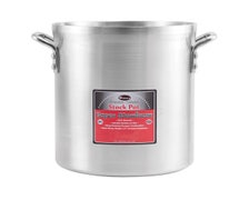 Winco AXHH-32 32qt Stock Pot, 6mm, Super Aluminum