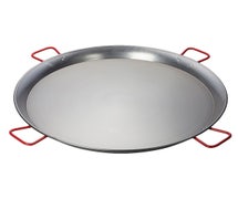 Winco CSPP-35 35-1/2" Paella Pan, Polished Carbon Steel (Spain)