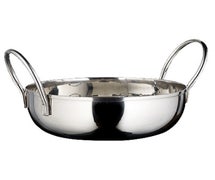 Winco KDB-5 Kady Bowl with Welded Handles, S/S, 20 oz., 5" Dia., 1.5" H