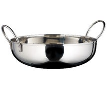 Winco KDB-7 Kady Bowl with Welded Handles, S/S, 40 oz., 7" Dia., 1.5" H