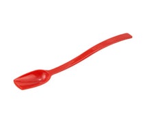 Winco CVBS-10R - 10" Buffet Spoon, Square Edge, Red