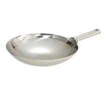 Winco WOK-16W 16" S/S Wok, Welded Joint