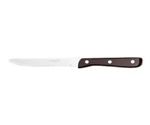 World Tableware 2012682 - 9-1/4" Round Tip Steak Knife, Bakelite Handle, 12/PK