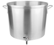 Vollrath 68681 Stock Pot with Faucet - 20 Gallon Capacity