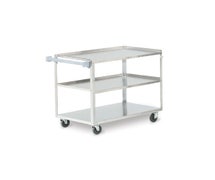 Vollrath 97140 Stainless Steel Three-Shelf Utility Cart