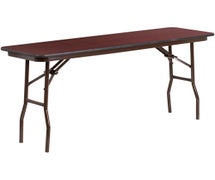 Flash Furniture YT-1860-HIGH-WAL-GG 18" x 60" Rectangular High Pressure Laminate Folding Training Table